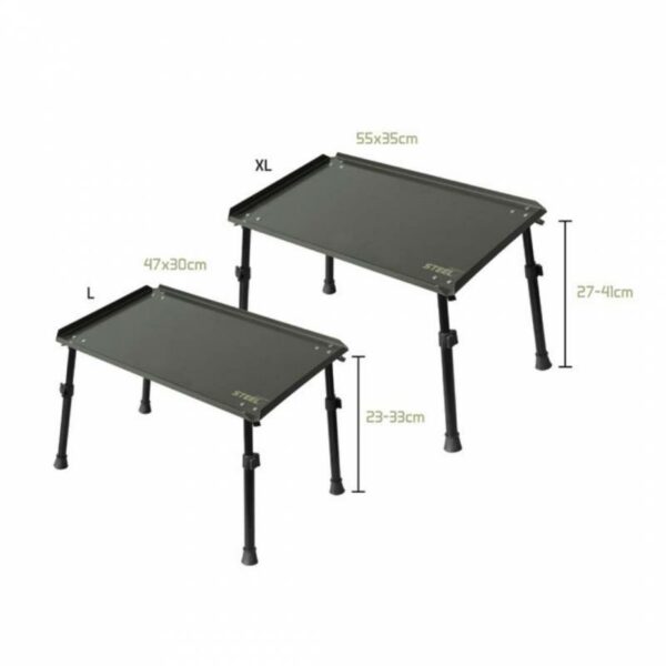 DELPHIN MESA ACERO 55X35CM - Imagen 2