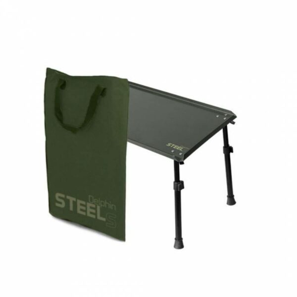 DELPHIN MESA ACERO 55X35CM - Imagen 3