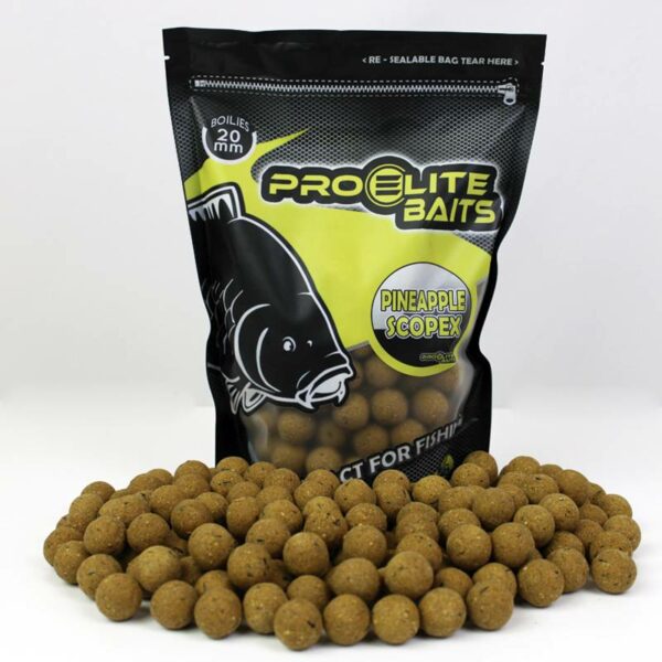 PROELITE BAITS PIÑA SCOPEX BOILIES 20MM 800GRAMOS - Imagen 2