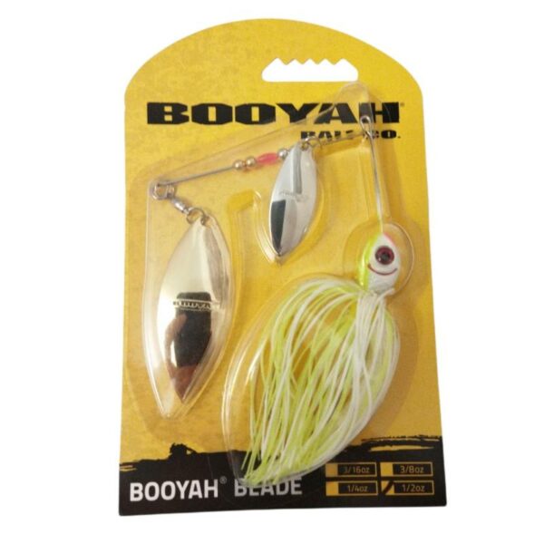 BOOYAH BAIT CO  BYA BLADE CHRT PRL WHT WHT CHR 1/2OZ