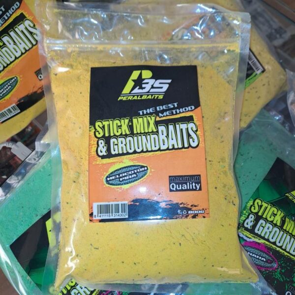 PERALBAITS STICK MIX MELOCOTON PIÑA 800GRAMOS