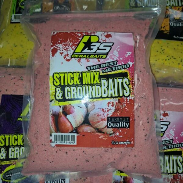 PERALBAITS STICK MIX RED GARLIC 800GRAMOS
