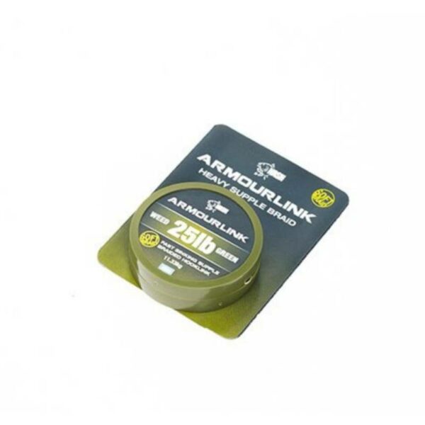 NASH ARMOURLINK HEAVY SUPPLE BRAID WEED GREEEN