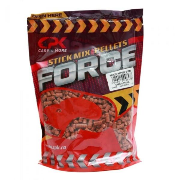 CPK PELET RAPIDO 6MM CRAB PRUNA