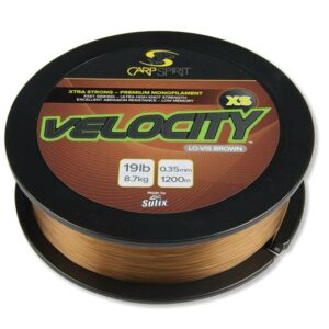 CARP SPIRIT VELOCITY MONOFILAMENTO BROWN