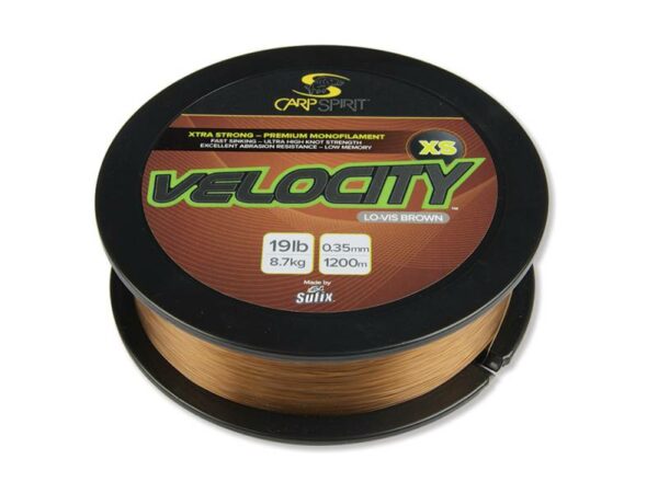 CARP SPIRIT VELOCITY MONOFILAMENTO BROWN