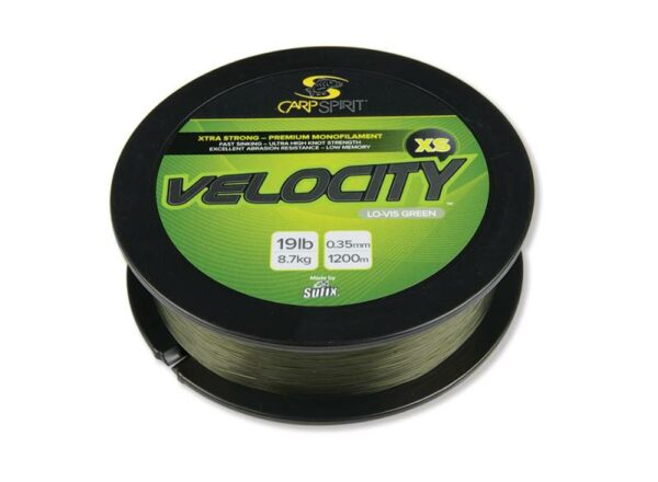 CARP SPIRIT VELOCITY MONOFILAMENTO GREEN