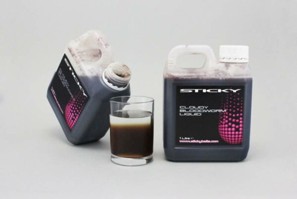 STICKY BAITS CLOUDY BLOOODWORM 1L