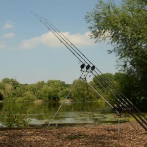 SOLAR TACKLE TRIPODE WORLDWIDE ROP POD P1 INOX 3 ROD