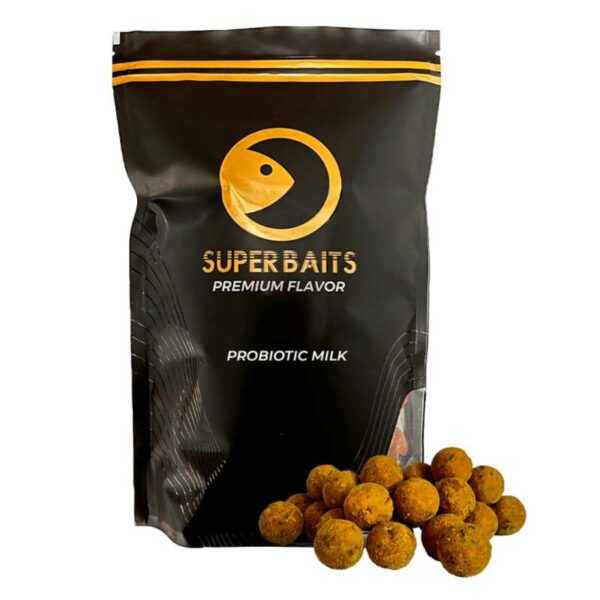 SUPER BAITS PROBIOTIC MILK PREMIUM BOILIES 20 MM