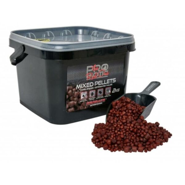 STARTBAITS MIXED PELLET PROBIOTIC RED 2 KG