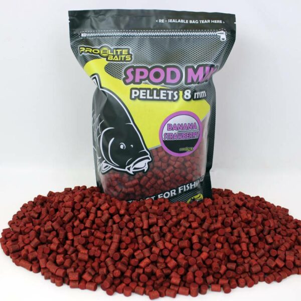PROELITE BAITS BANANA FRESA SPOD MIX PELLET 8MM 1800KG