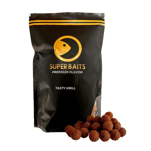 SUPER BAITS TASTY KRILL PREMIUM BOILIES 20 MM