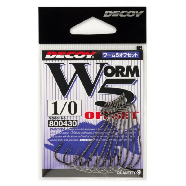 DECOY ANZUELO WORM 5 OFFSET