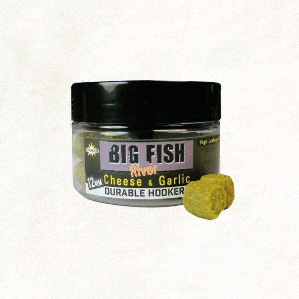 DYNAMITE BAITS DURABLE HOOKERS PELLET CHUEESE GARLIC SOFT 12MM