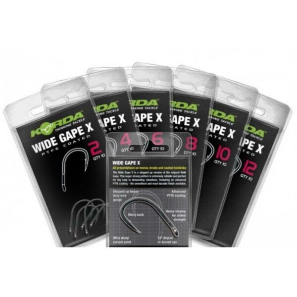 KORDA ANZUELO WIDE GAPE X