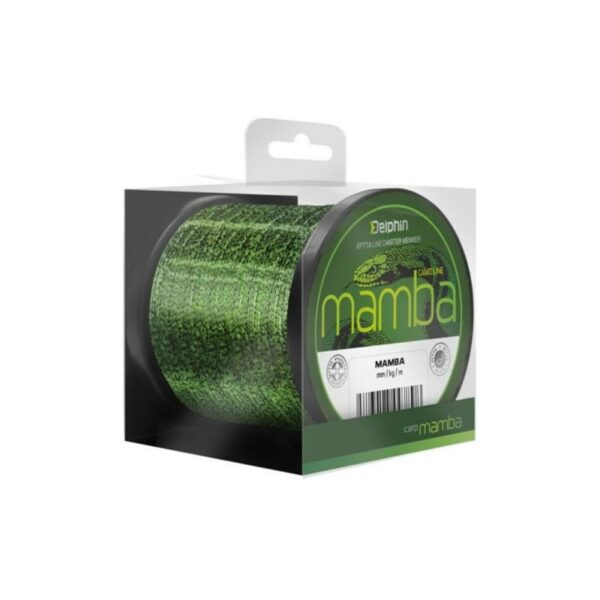 DELPHIN MONOFILAMENTO MAMBA CARPA CAMUFLAJE 0.34 1100METROS