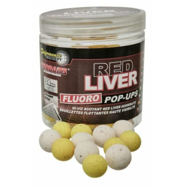 STARBAITS POP UP 14MM RED LIVER