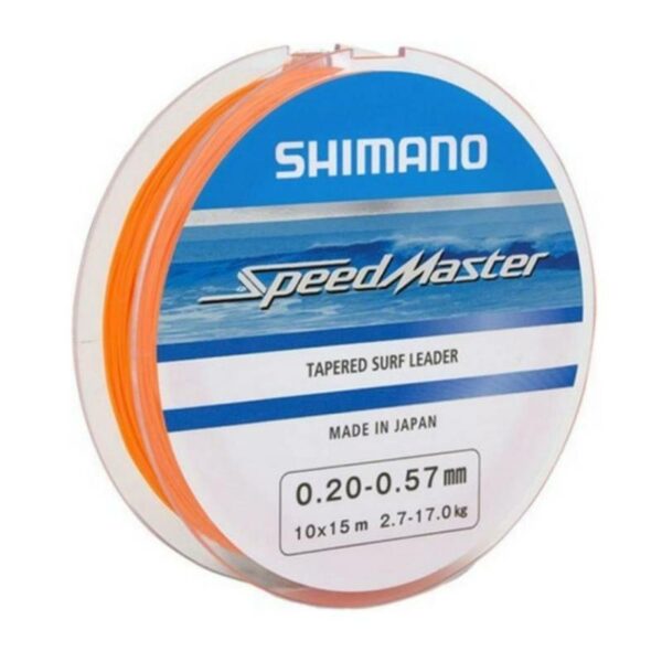 SHIMANO SPEEDMASTER TAPERED SURF LEADER 0.18-0.50MM