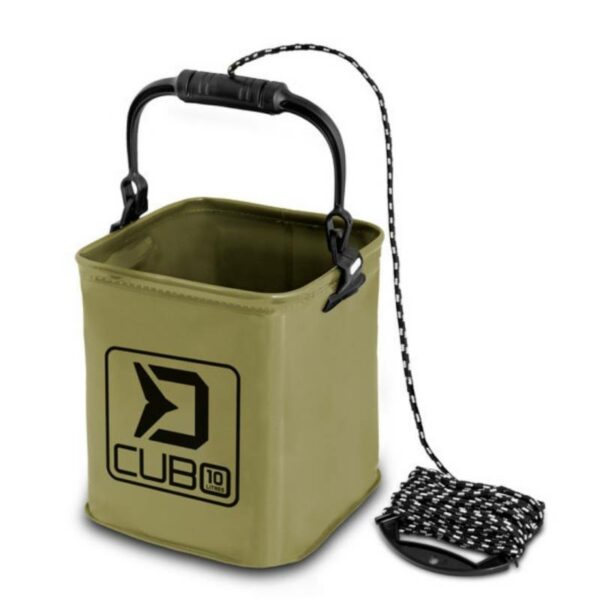 Delphin cubo plegable con cuerda 5 LITROS