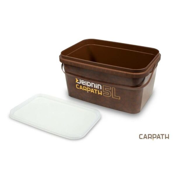 Delphin cubo rectangular con tapa carpath 5l