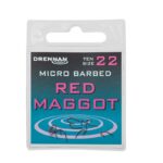 DRENNAN RED MAGGOT HOOK MICRO BARBED