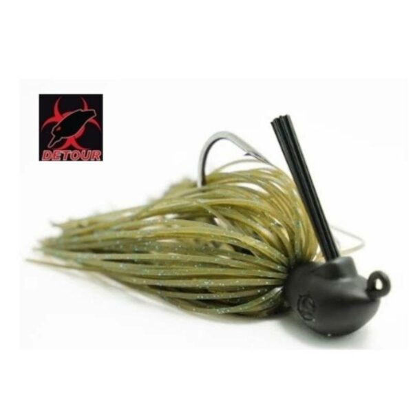 DETOUR SHOOTER JIG 1/2oz GREEN PUMPKIN RAIN