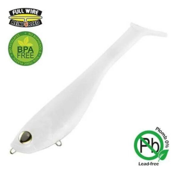 SAKURA DEKAI SWIMBAITS COLOR PEARL WHITE-006