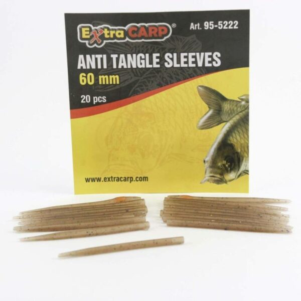 EXTRACARP ANTITANGLE SLEEVES 60MM 20 PCS