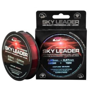 CINNETIC SKY LEADER 0.23MM-0.57MM 250M + 15M RED INFERNO