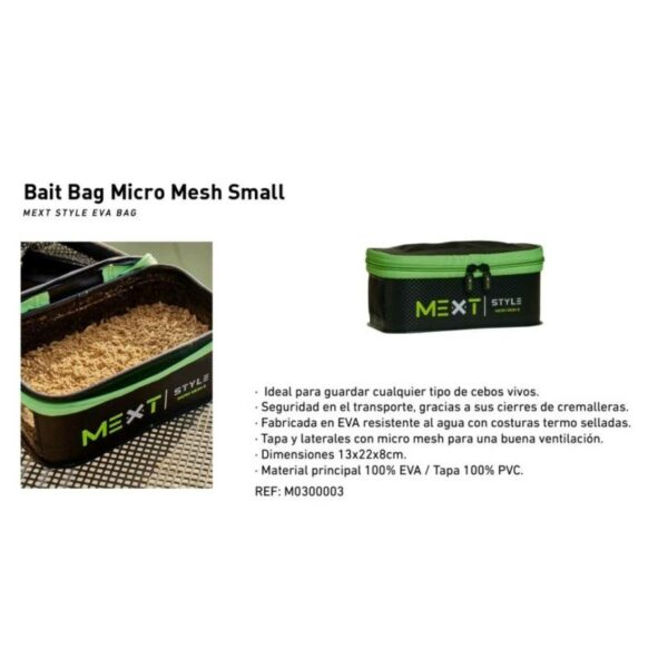 MEXT STYLE EVA BAG Bait Bag Micro Mesh Small
