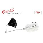 DUO REALIS BUZZBAIT COLOR MAT BLACK WHITE SHAD 1/2OZ