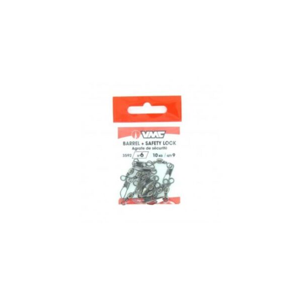 VMC BARREL+SAFETY LOCK Nº10-8KILOS