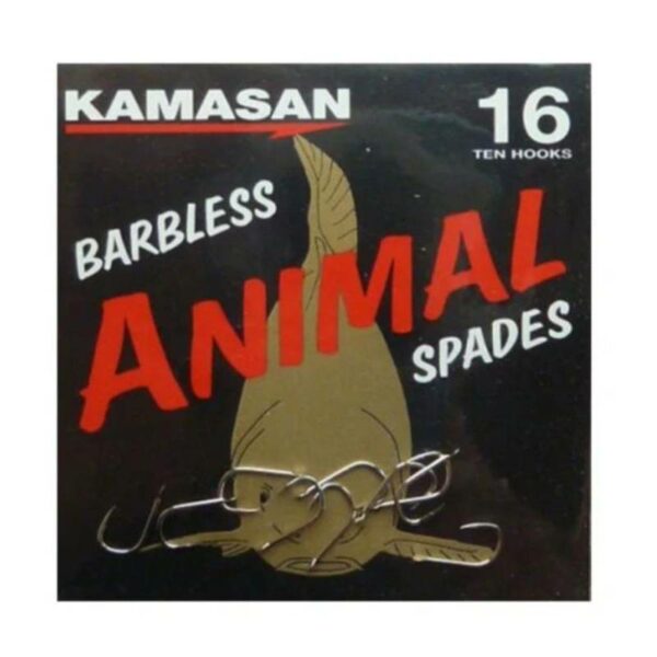 KAMASAN ANZUELO ANIMAL SPADES BARBED