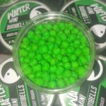 SUPER BAITS WAFTER DUMBELLS 6-7MM GREEN POWER