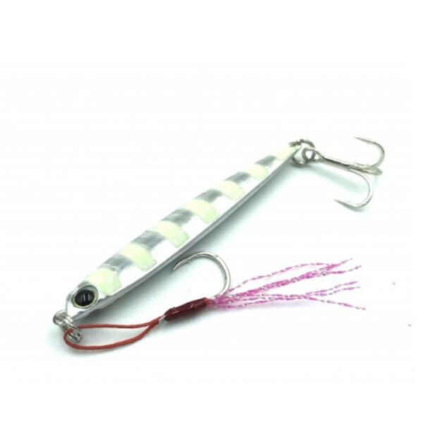 MAJOR CRAFT JIGPARA SLIM 7 G ZEBRA GLOW #7