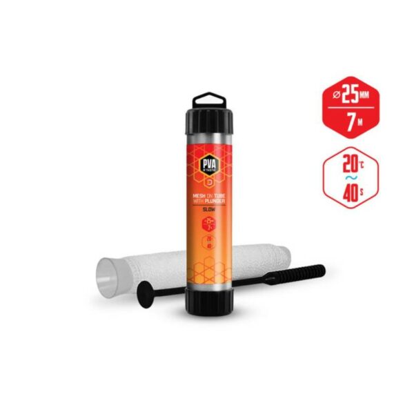 DELPHIN PVA n’tastic mesh on tube TUBE+PLUNGER / 7 m - 25mm