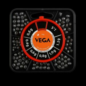 Caja de Plomos Split Shot Vega 140g